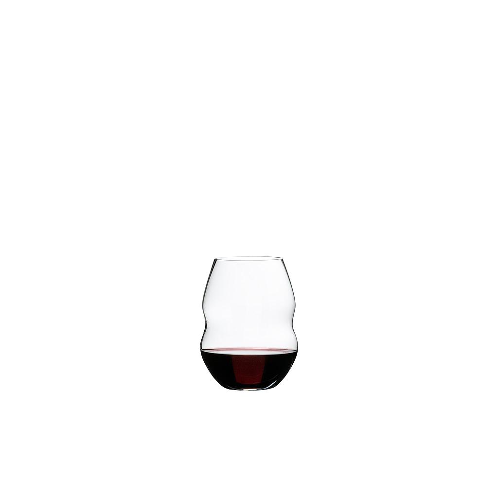 Riedel Swirl Swirl Red Wine Rest. Copa sin Tallo