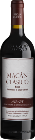 [8437013426428] Vega Sicilia &amp; Rothschild Macan Clásico 2012 0,75 lt