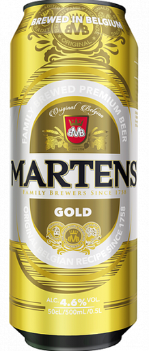 [181180] Martens Gold Lata 0,50 lt Cerveza Rubia