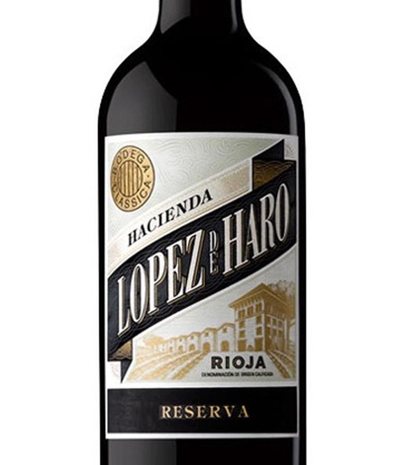 [8437007162196] Hacienda Lopez de Haro Reserva 2012 0,75 lt